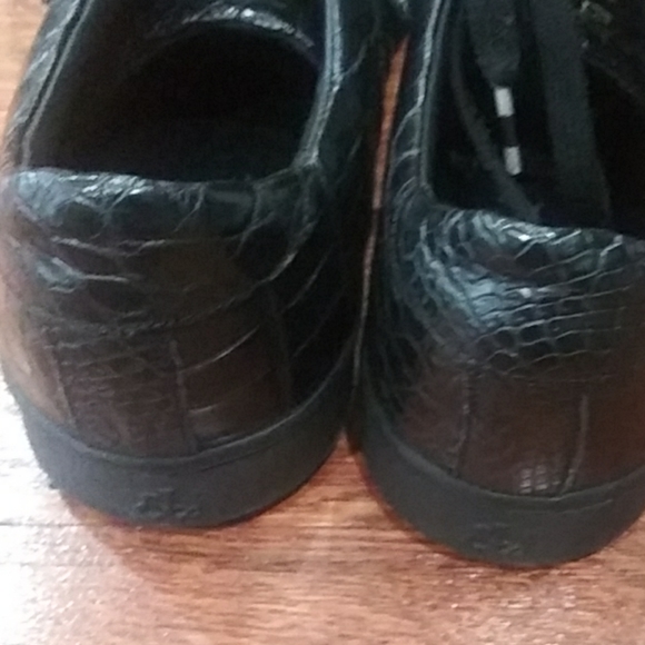 Jacob Arabo black crocodile shoes - Picture 3 of 7